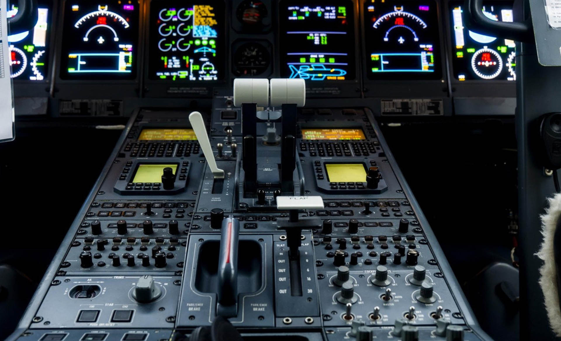2001 Global Express flight controls